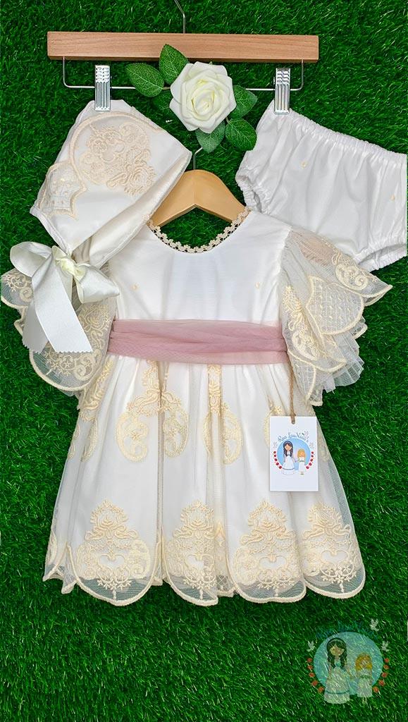 Minho Baptism Dress - Rua LauNina's