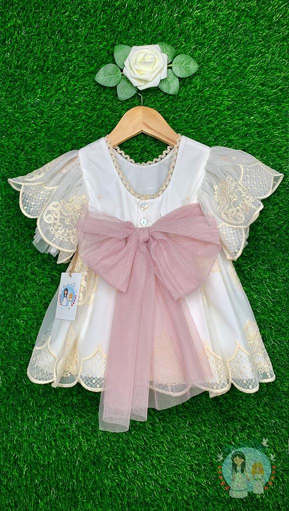 Minho Baptism Dress - Rua LauNina's