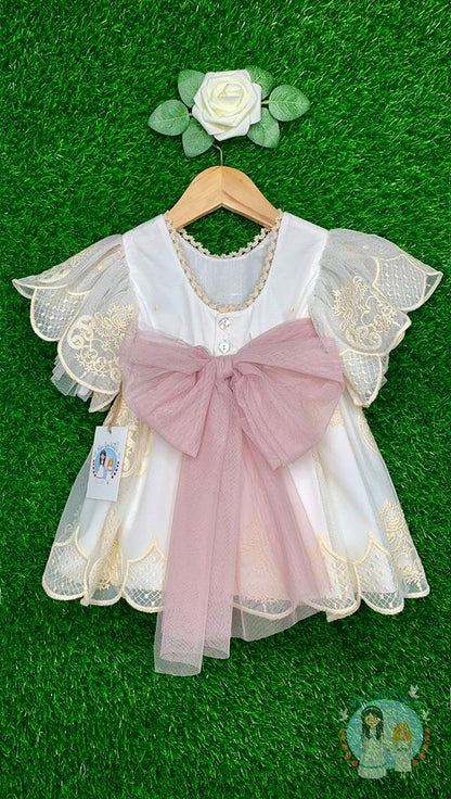 Minho Baptism Dress - Rua LauNina's