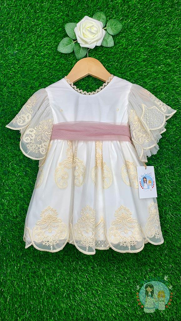 Minho Baptism Dress - Rua LauNina's