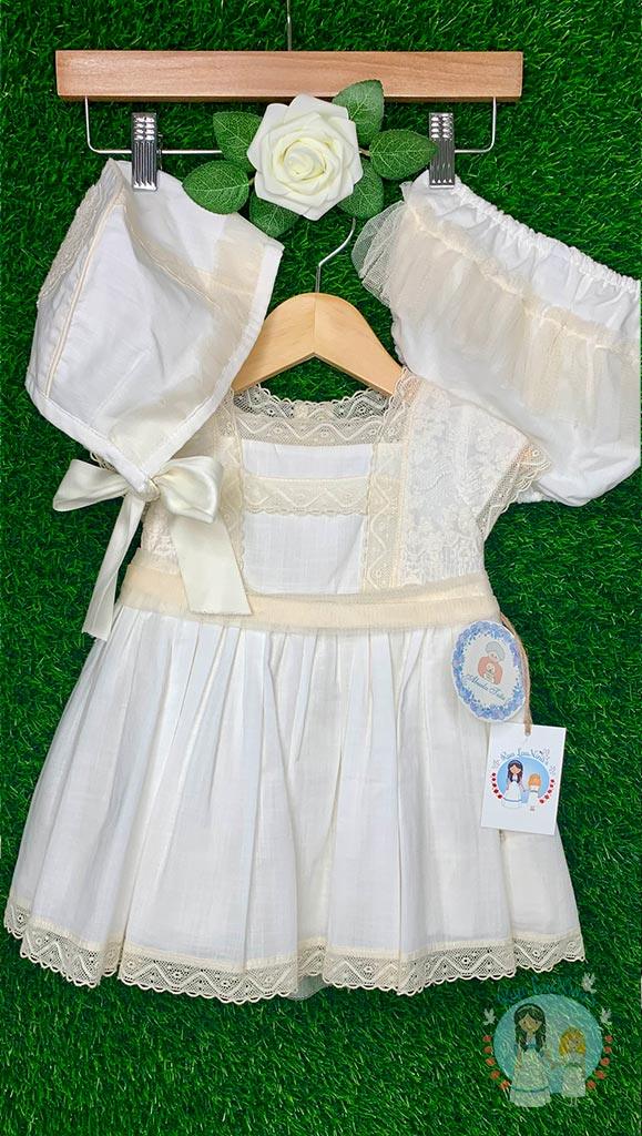 Belem Baptism Dress - Rua LauNina's