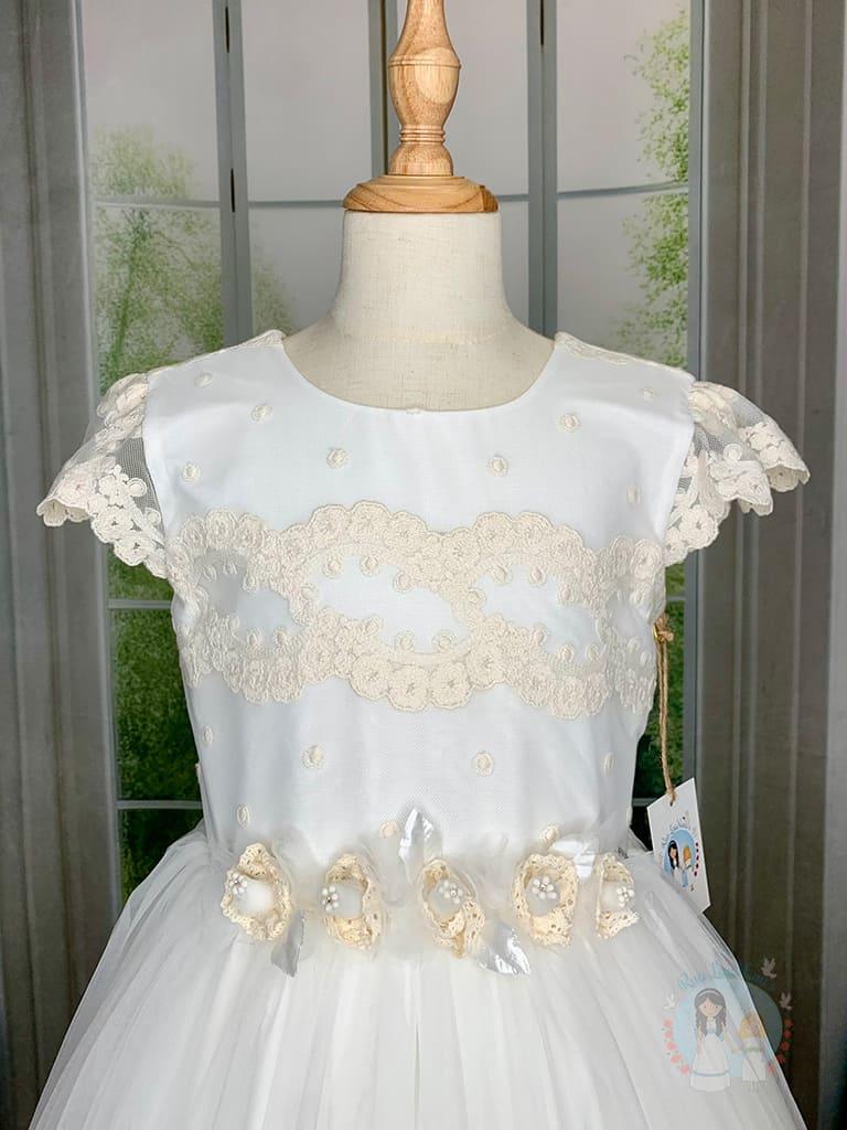 Valenca First Communion Dress - Rua LauNina's