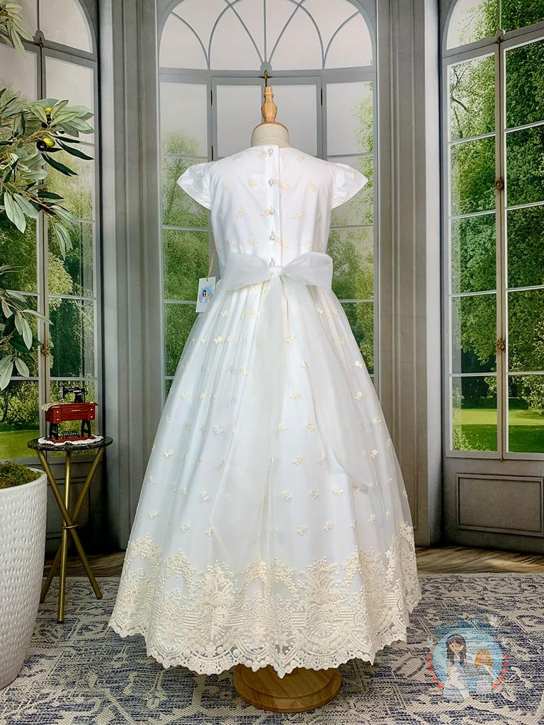 Amarante First Communion Dress - Rua LauNina's