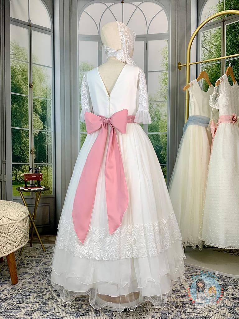 Santa María First Communion Dress - Rua LauNina's