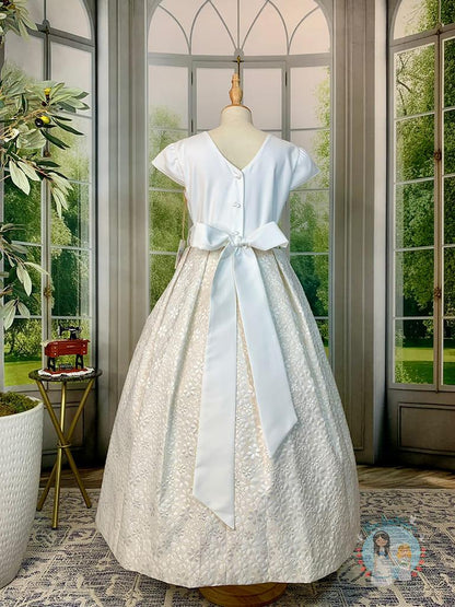 Varzim First Communion Dress - Rua LauNina's