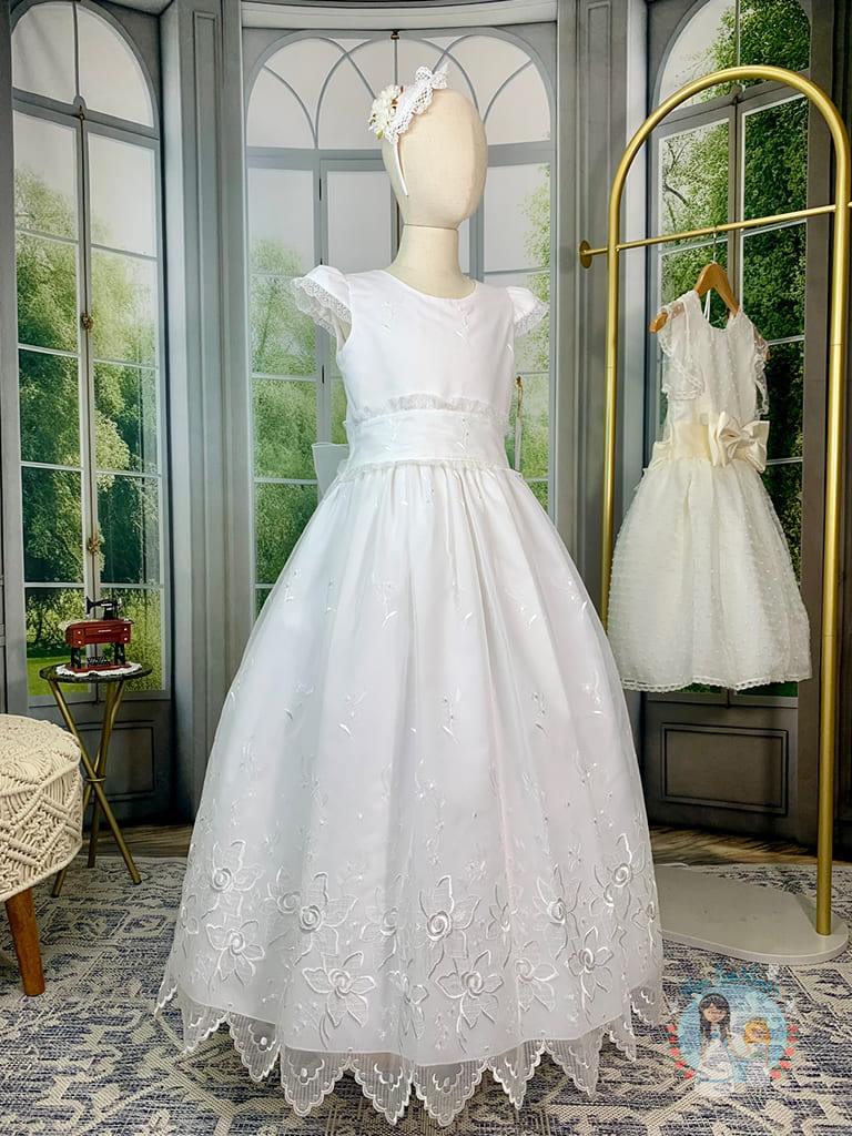 Fatima Encantadora First Communion Dress - Rua LauNina's