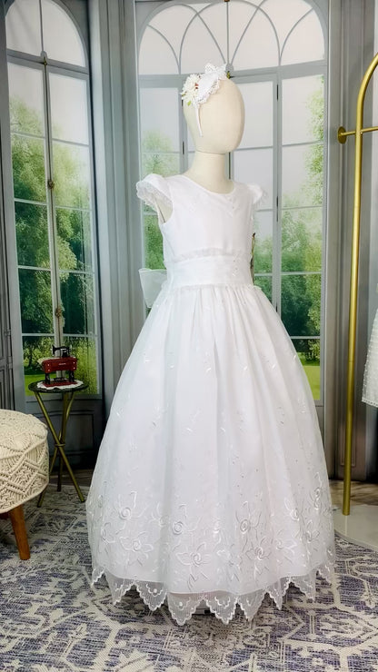 Fatima Encantadora First Communion Dress